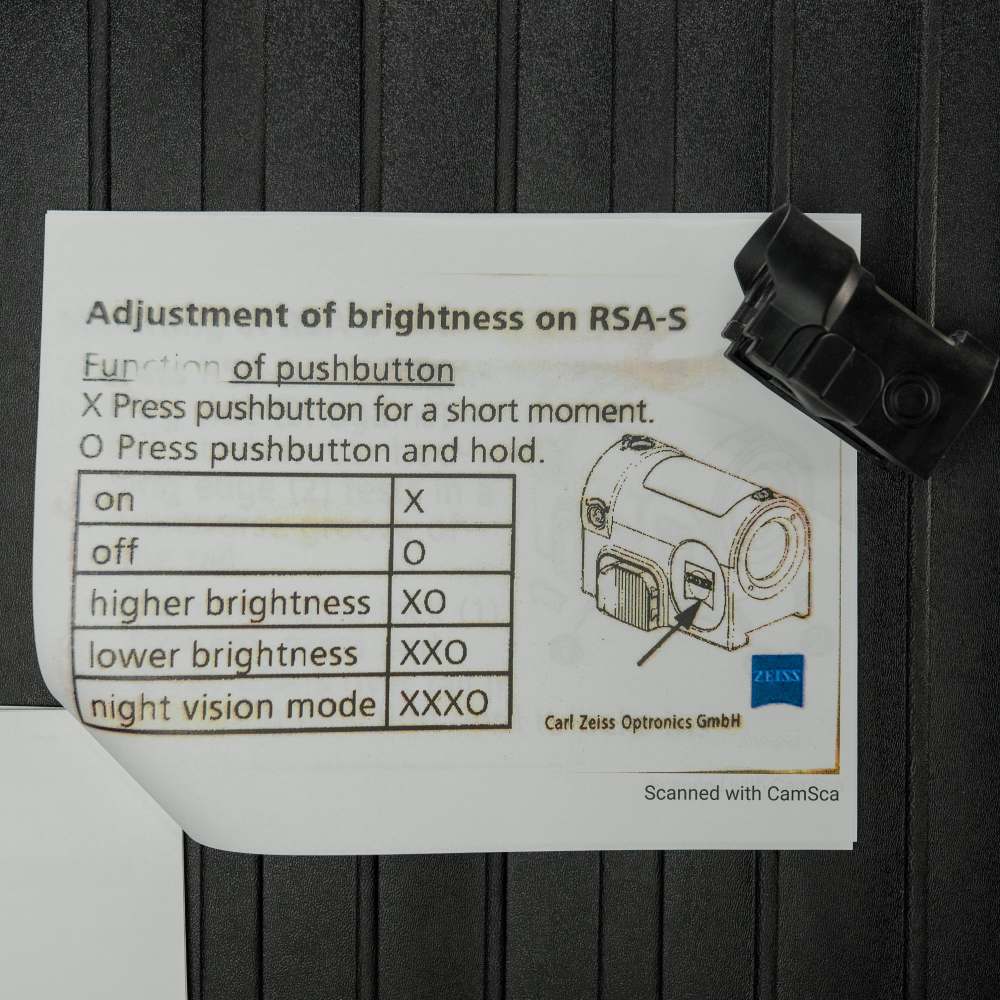 ZEISS Z-POINT RED DOT SIGHT – USED – FULLY FUNCTIONAL-img-6