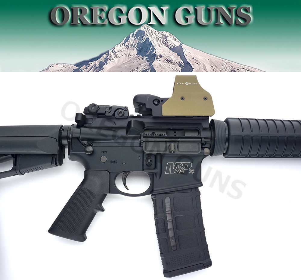 S&W M&P-15 SEMIAUTO AR-15 MAGPUL 5.56 NATO W/REFLEX SIGHT UNFIRED CONDITION-img-0