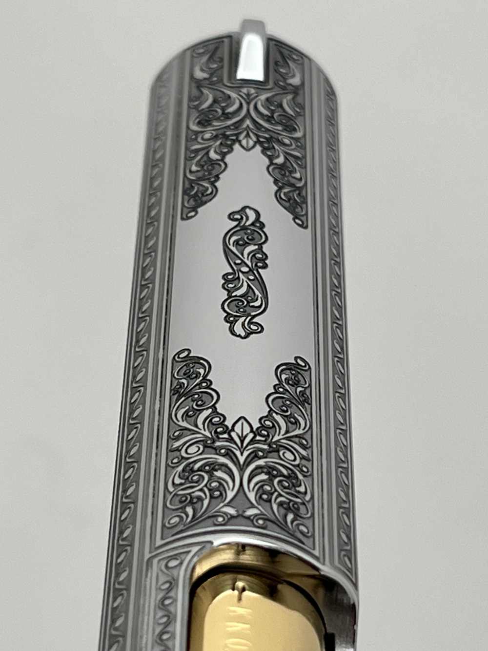 WOW FACTOR. NIB.  COLT SUPER 38 scroll engraved gold accents -img-28