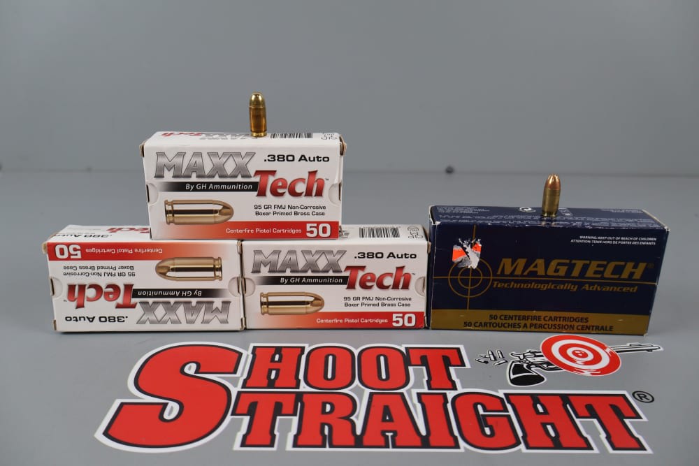 Lot O' 200rds of .380 ACP Ammunition (MAXX Tech & MAGTECH)-img-0