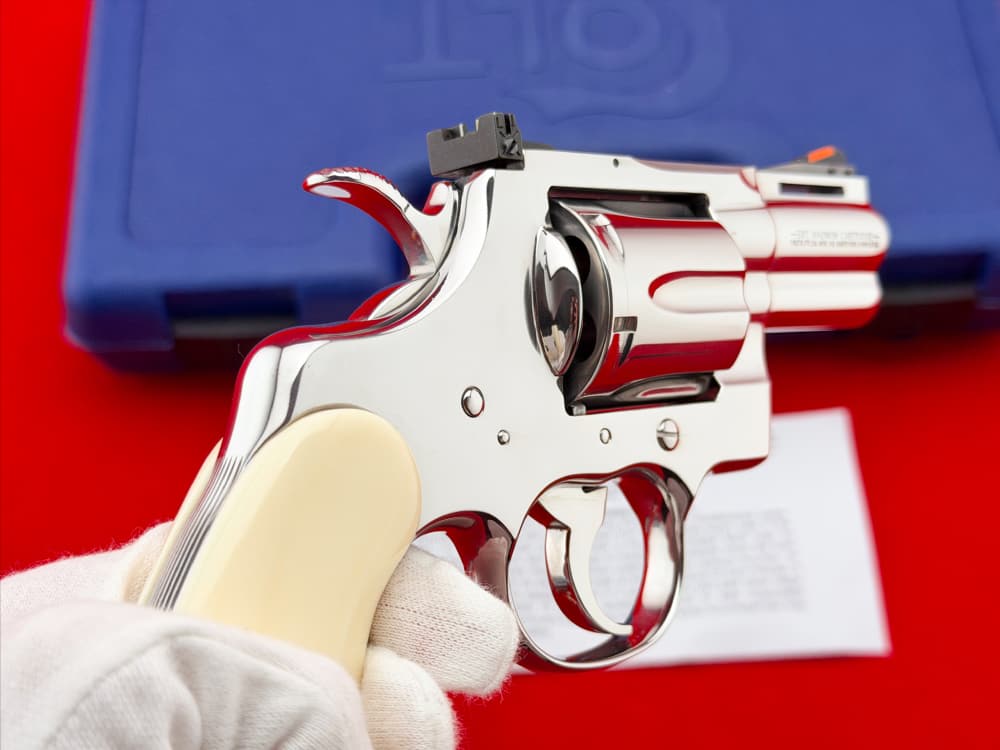 HOLY GRAIL 1988 Colt Snake Eyes Python 2.5" Bright Stainless .357 Magnum-img-16