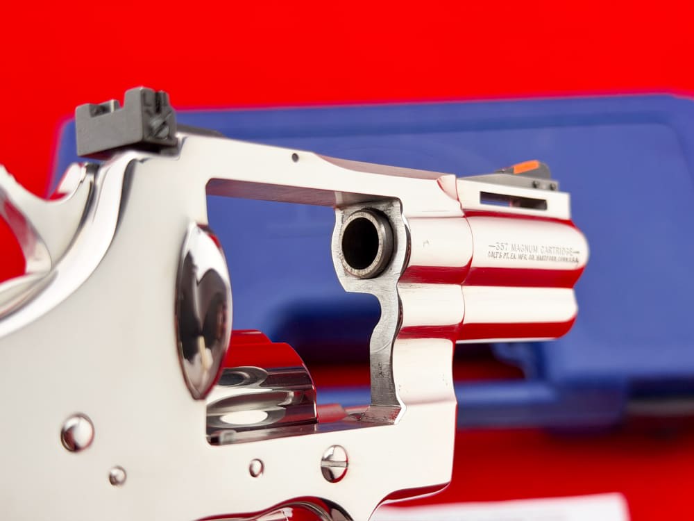 HOLY GRAIL 1988 Colt Snake Eyes Python 2.5" Bright Stainless .357 Magnum-img-29