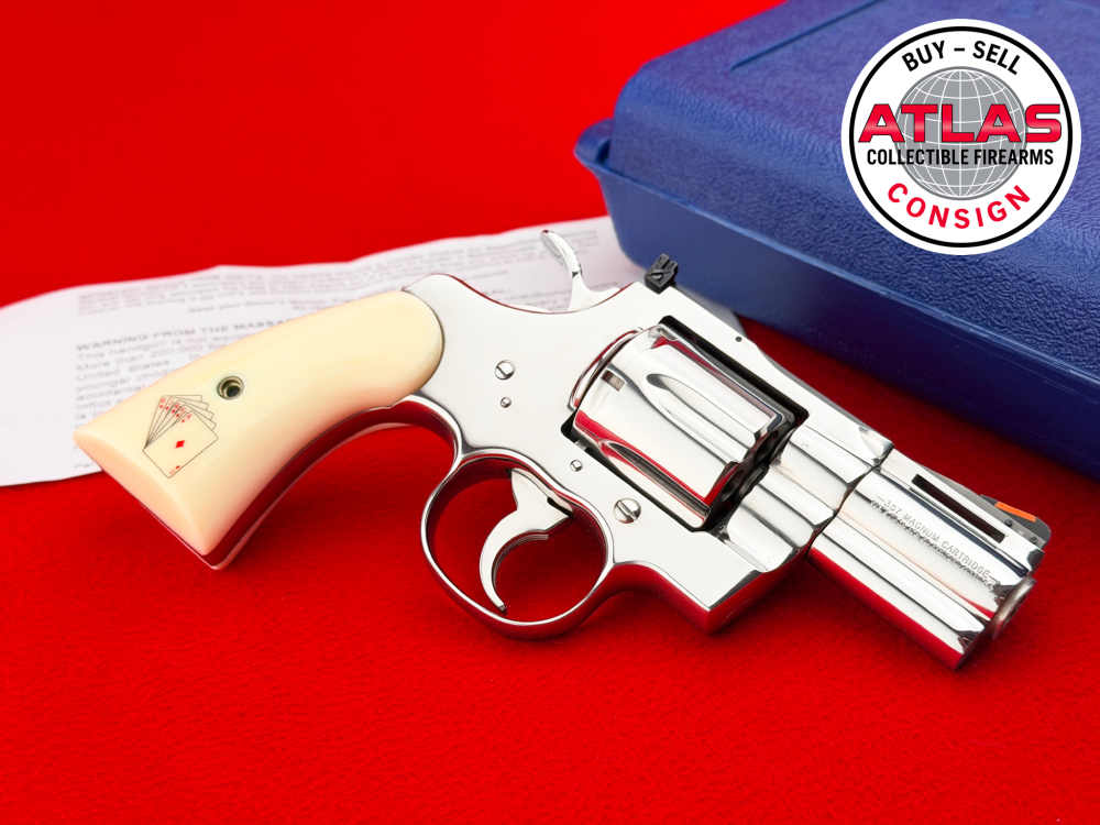 HOLY GRAIL 1988 Colt Snake Eyes Python 2.5" Bright Stainless .357 Magnum-img-8