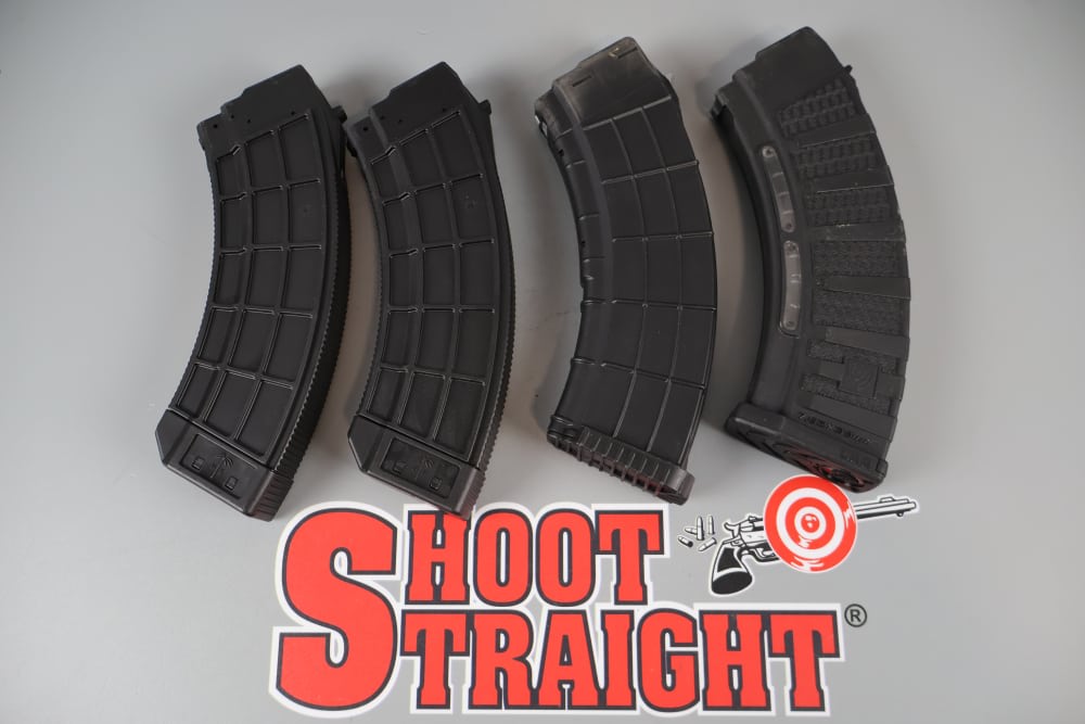 Lot O' Four (4) AK-47 Pattern 30rd Polymer Mags 7.62X39mm (US Palm & CAA)-img-1