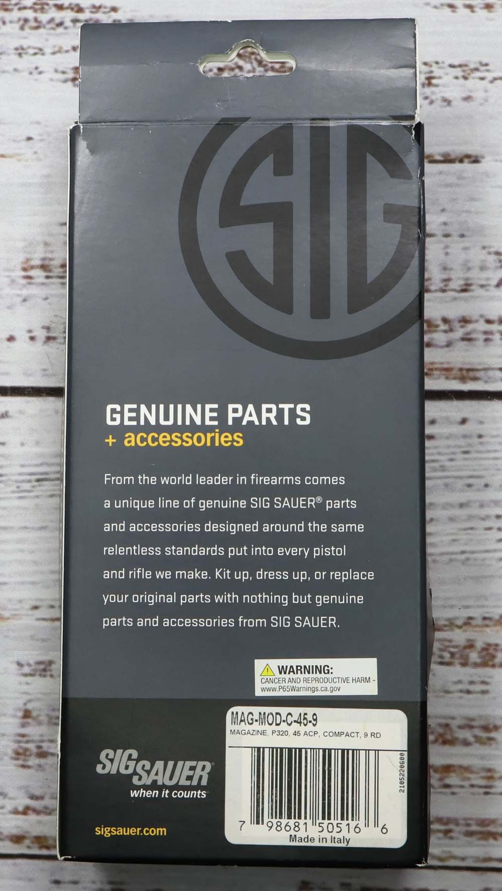 Sig Sauer P320 9 Round Magazine - 45 ACP-img-1
