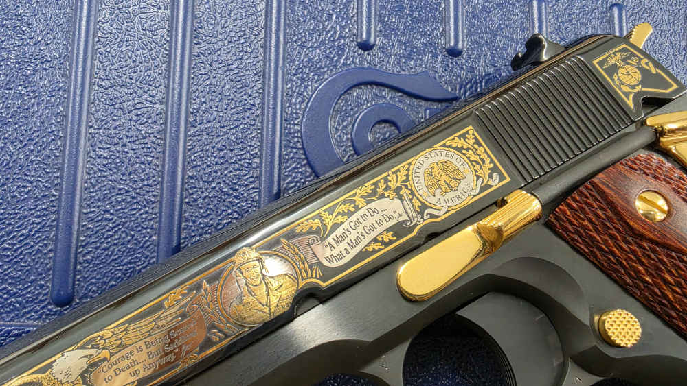 Colt 1911 America Remembers John Wayne Edition .45 Acp Semi Auto   #132-img-9