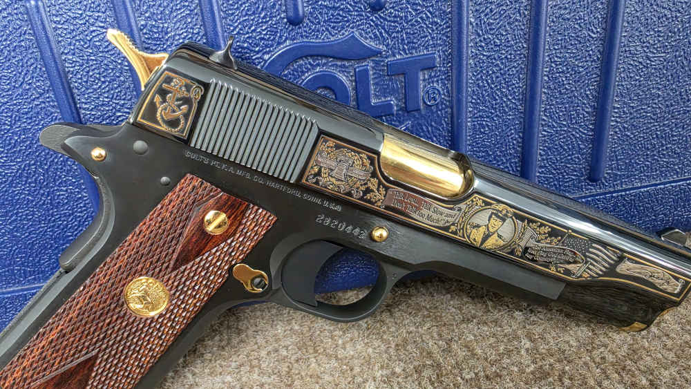 Colt 1911 America Remembers John Wayne Edition .45 Acp Semi Auto   #132-img-3