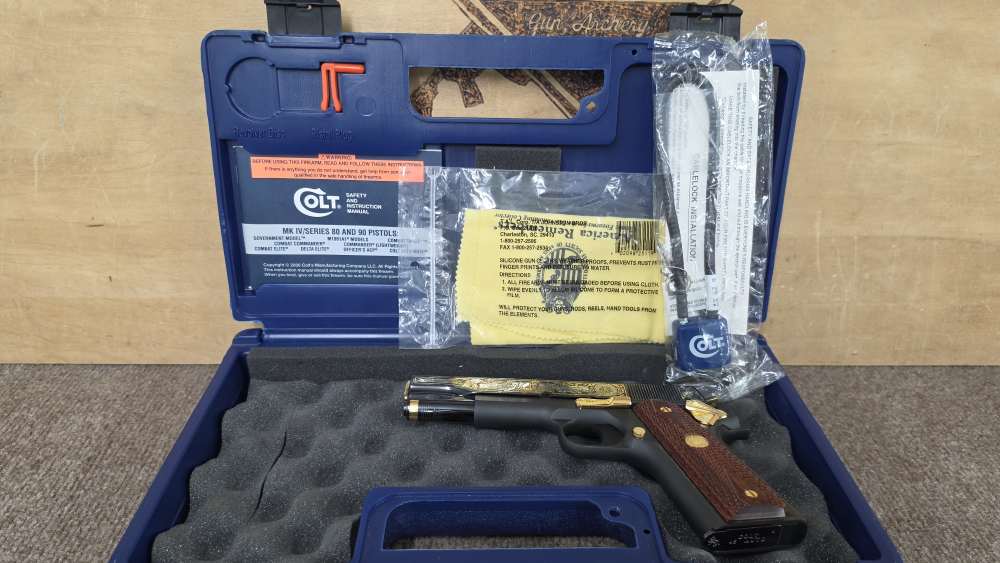 Colt 1911 America Remembers John Wayne Edition .45 Acp Semi Auto   #132-img-24