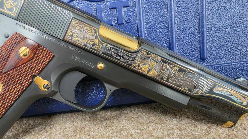 Colt 1911 America Remembers John Wayne Edition .45 Acp Semi Auto   #132-img-4