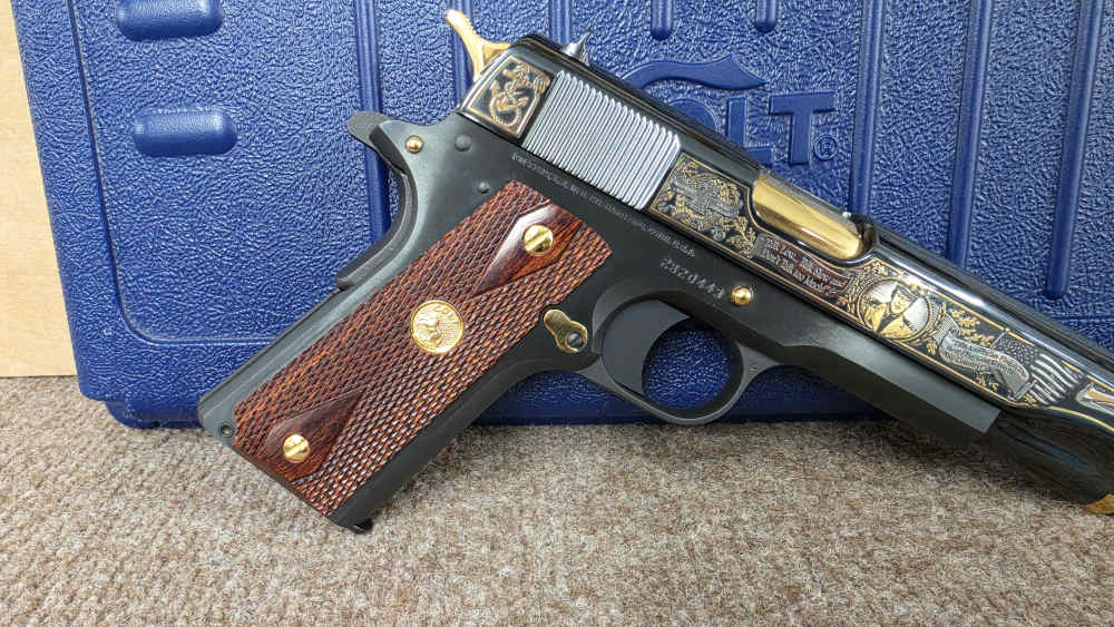 Colt 1911 America Remembers John Wayne Edition .45 Acp Semi Auto   #132-img-2