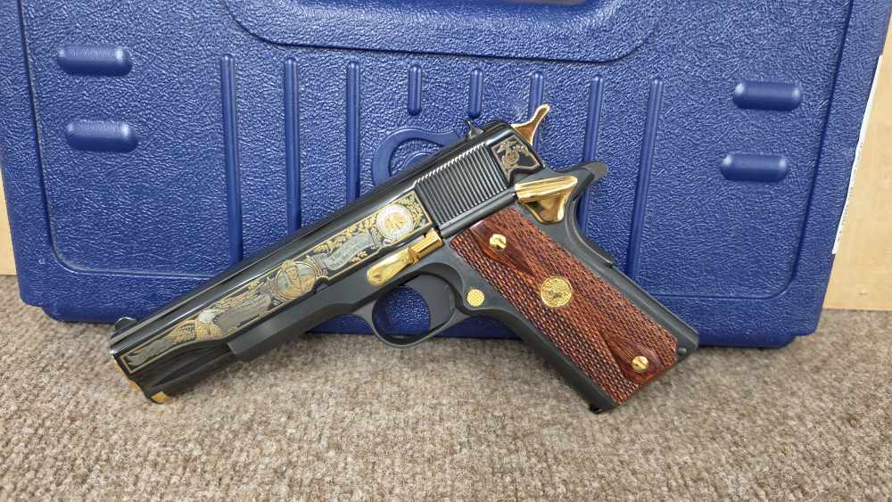 Colt 1911 America Remembers John Wayne Edition .45 Acp Semi Auto   #132-img-0