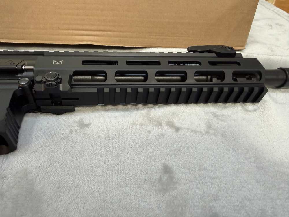 Rare Haenel CR223 B&T-15 10.5" Pistol Black - Original Box Mlok Rail - New -img-26