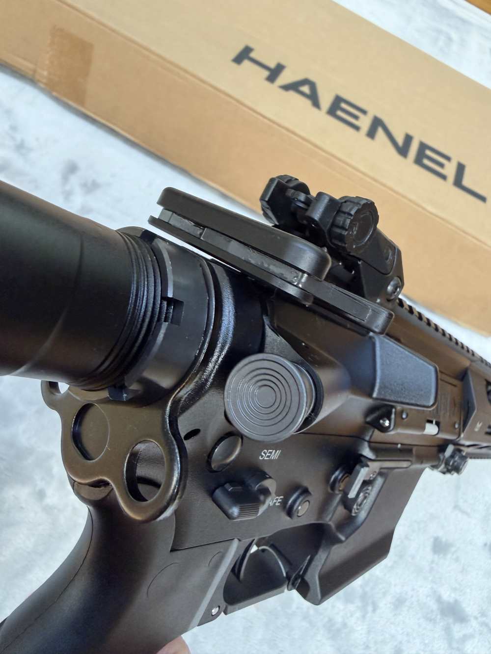 Rare Haenel CR223 B&T-15 10.5" Pistol Black - Original Box Mlok Rail - New -img-25