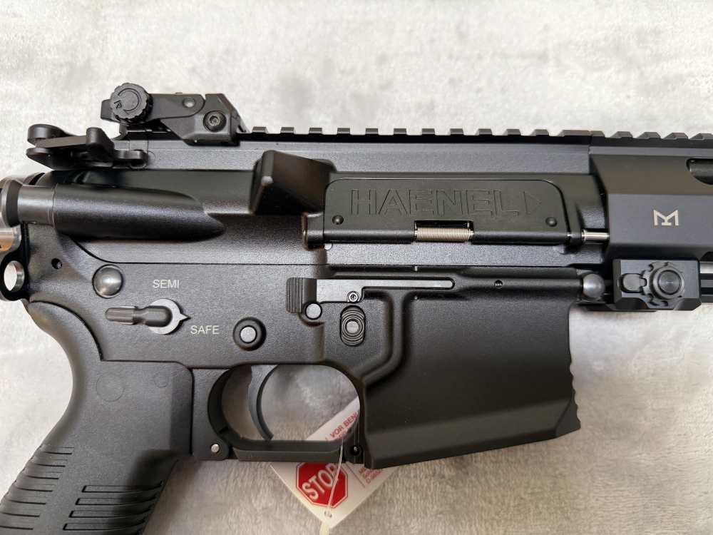 Rare Haenel CR223 B&T-15 10.5" Pistol Black - Original Box Mlok Rail - New -img-13