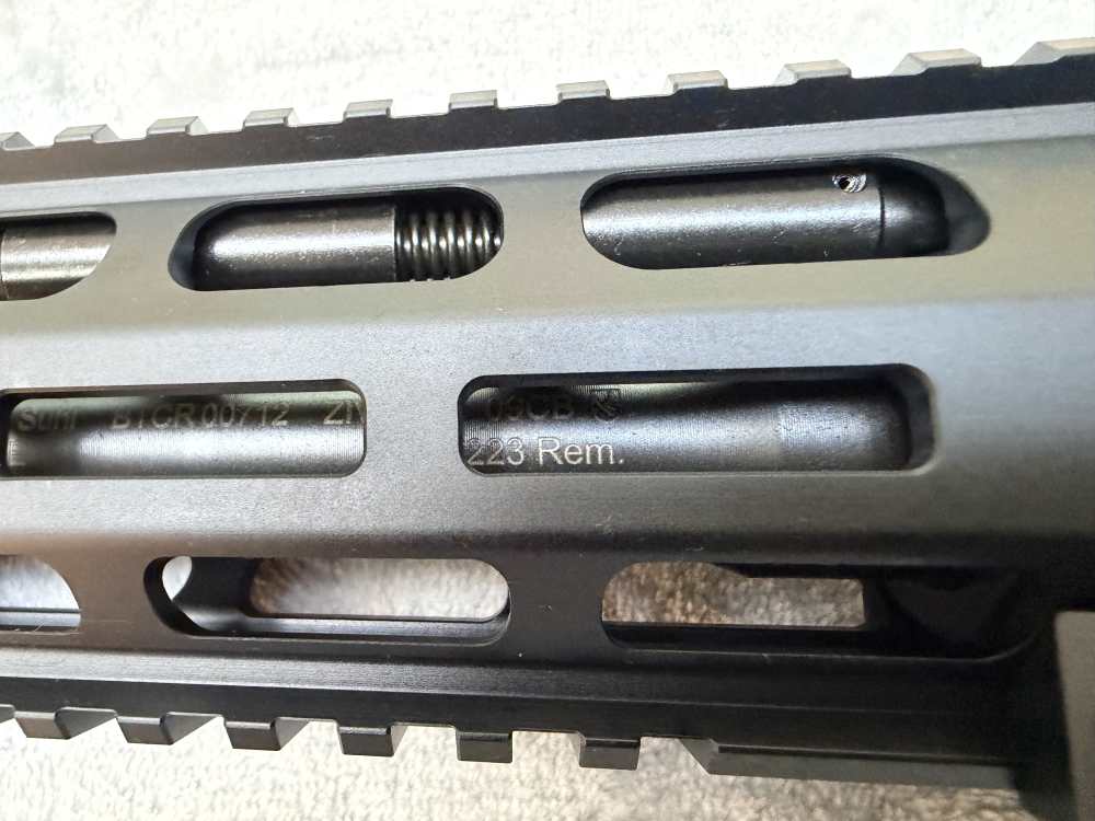 Rare Haenel CR223 B&T-15 10.5" Pistol Black - Original Box Mlok Rail - New -img-21