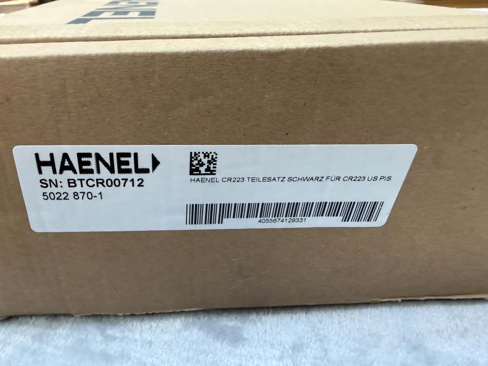 Rare Haenel CR223 B&T-15 10.5" Pistol Black - Original Box Mlok Rail - New -img-5