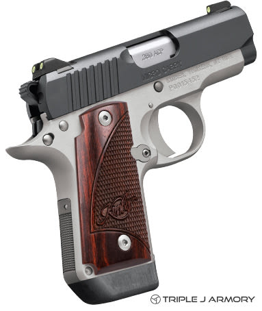 Kimber Mfg Inc Micro Two-Tone NS .380 ACP Brush Polished-img-0
