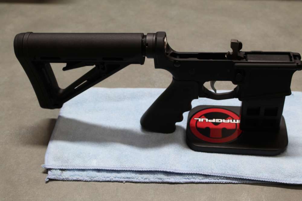Texas Black Rifle lower, A Salt Rifle, multi caliber, unfired, Magpul-img-1