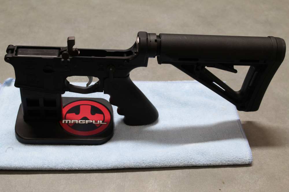 Texas Black Rifle lower, A Salt Rifle, multi caliber, unfired, Magpul-img-0