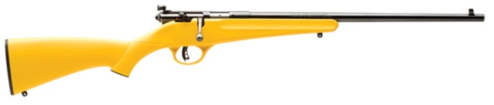Savage Arms Rascal (Yellow) 22 LR 16.11 Round Bolt Action Rimfire Rifle-img-0