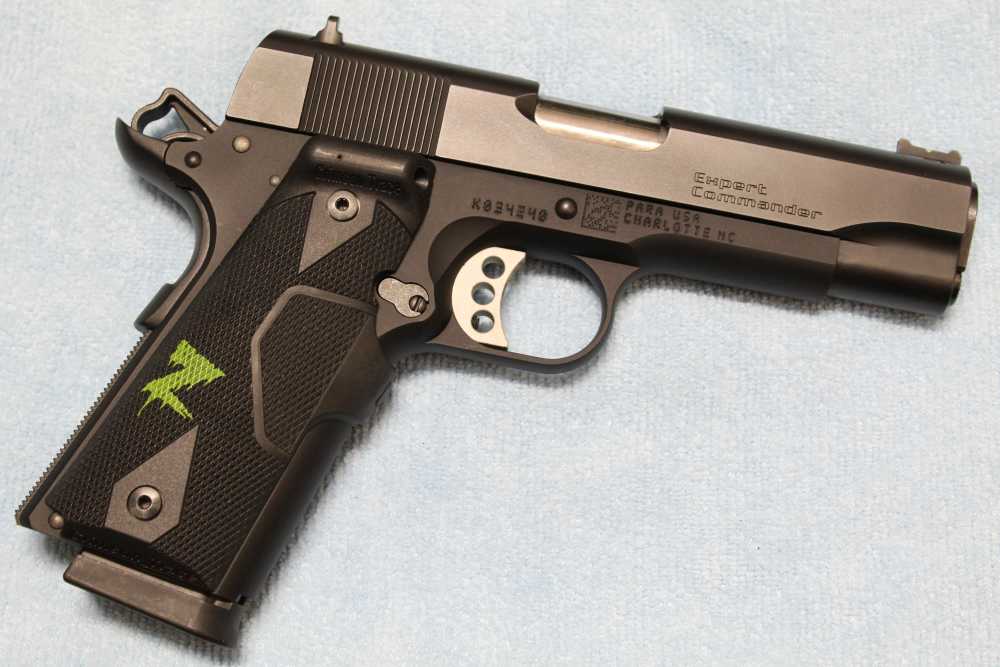 Para-USA Expert Commander in 45ACP, Unfired with CT LG0401z red laser grips-img-5