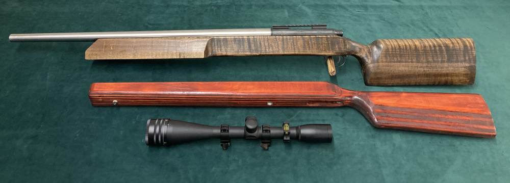 Remington 700 .223 Rem with extra stock and Sightron scope.-img-0