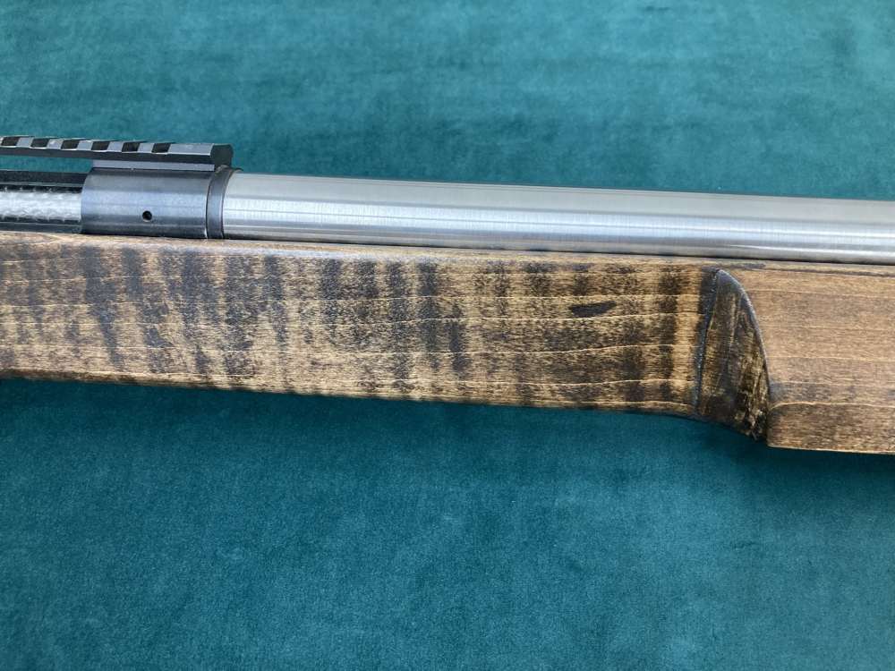 Remington 700 .223 Rem with extra stock and Sightron scope.-img-16