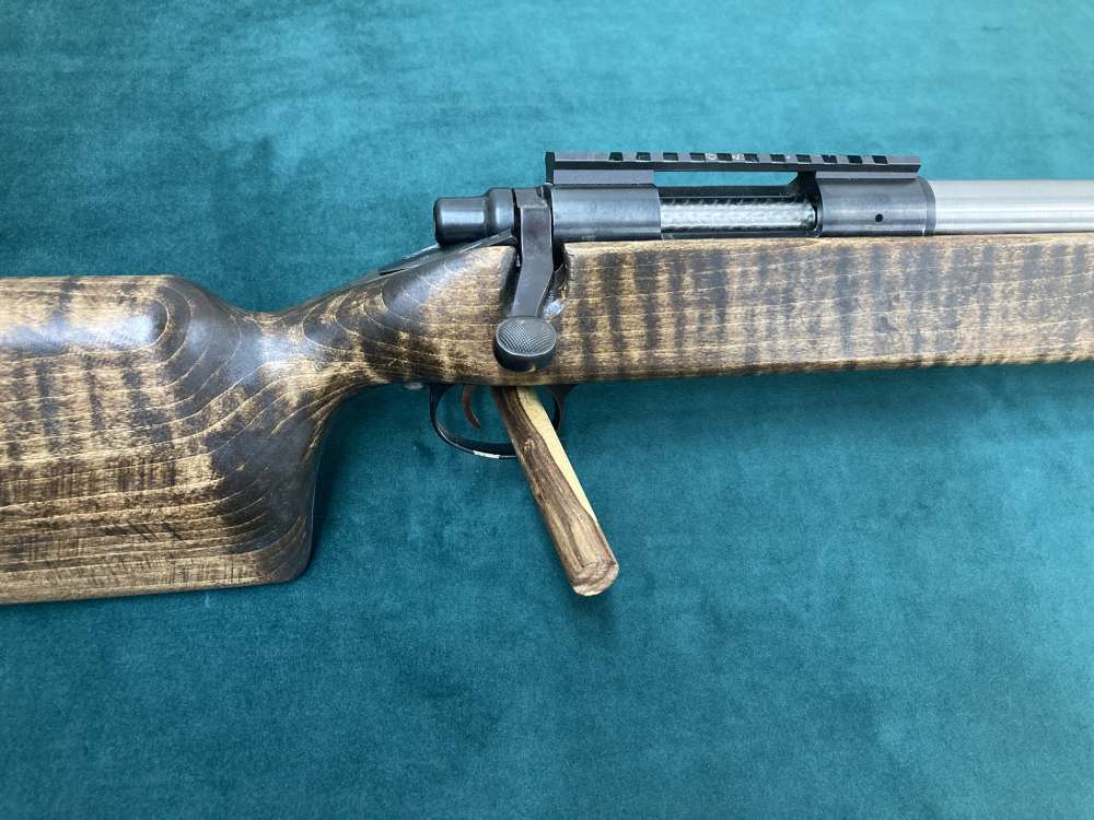 Remington 700 .223 Rem with extra stock and Sightron scope.-img-14