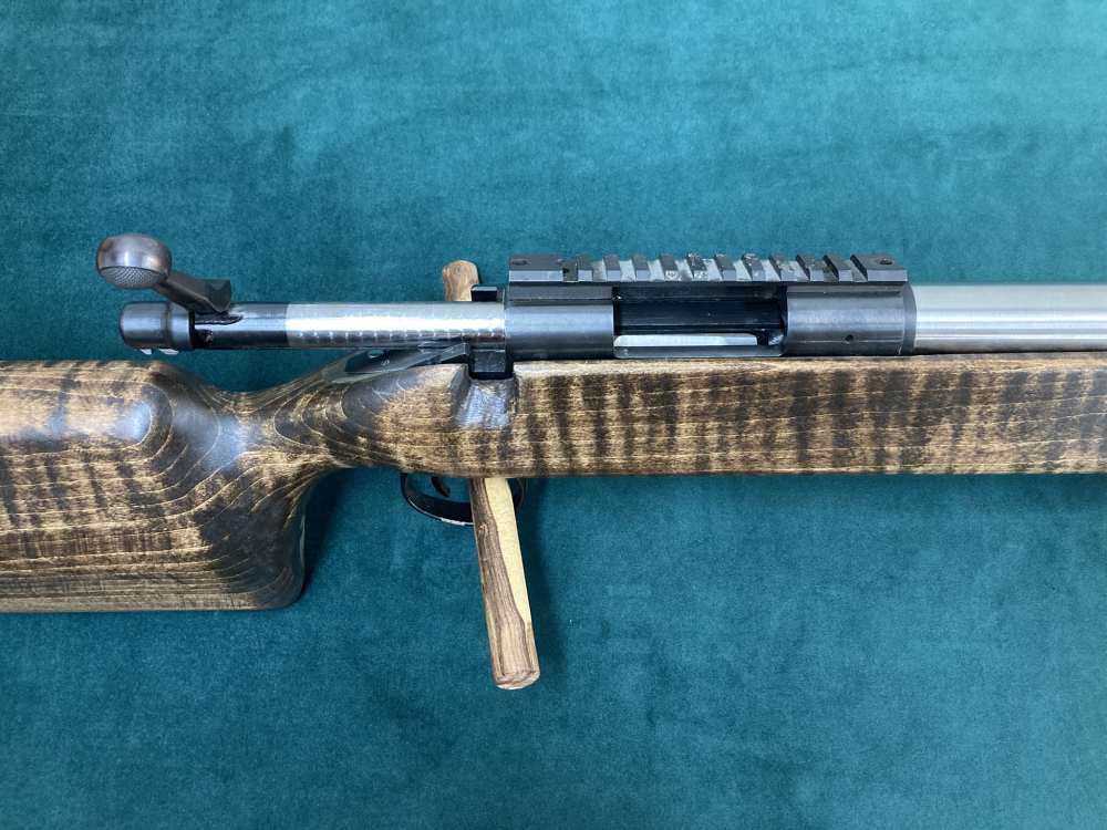 Remington 700 .223 Rem with extra stock and Sightron scope.-img-15