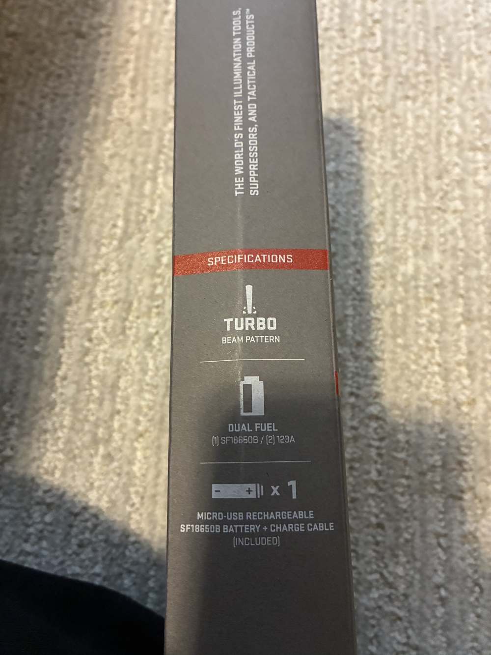 Surefire turbo scout light pro tan-img-3