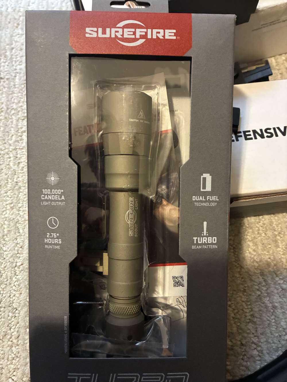 Surefire turbo scout light pro tan-img-0