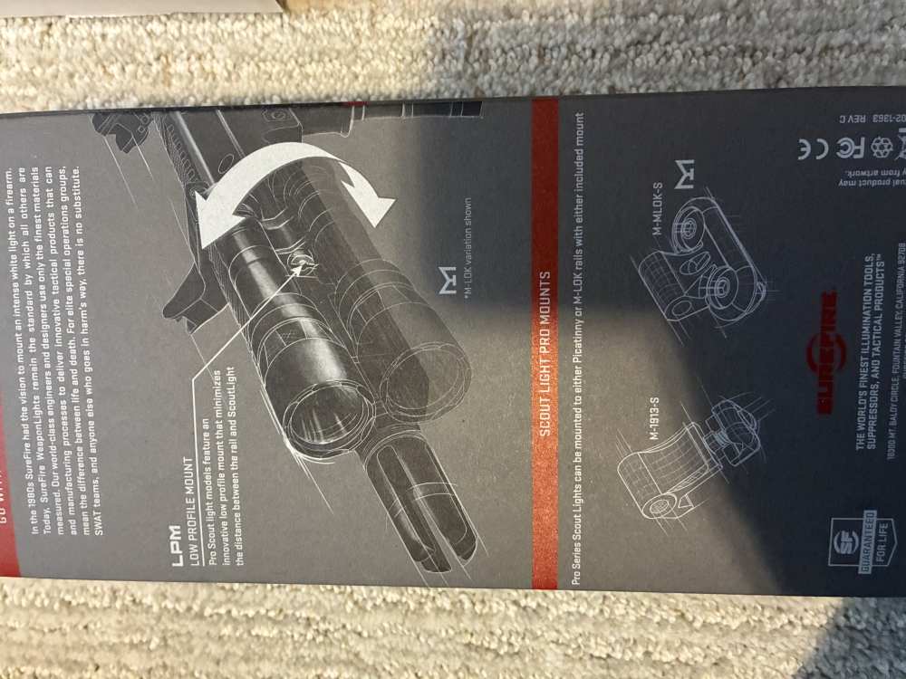 Surefire turbo scout light pro tan-img-2