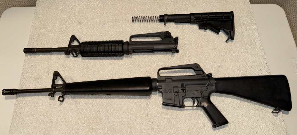 Colt M16 20” excellent condition with additional 14.5” upper-img-7