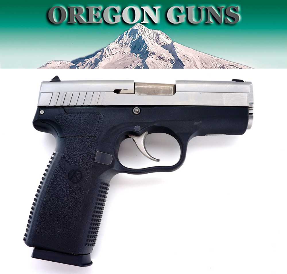 KAHR ARMS P45 STAINLESS STEEL SEMIAUTO SLIM .45 ACP PISTOL EXCELLENT COND-img-0