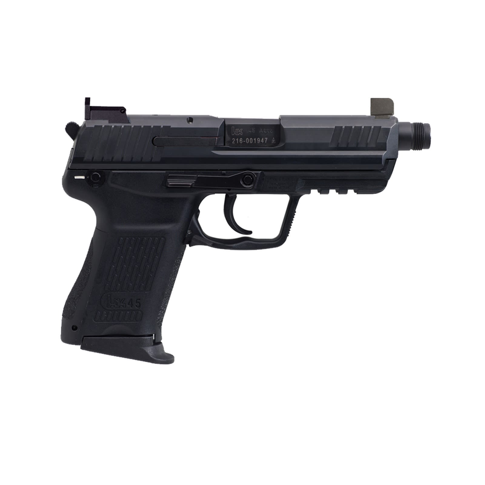 H&K HK45C Tactical V7 45 ACP 4.57in 2x10rd Double Action Pistol (81001116)-img-1