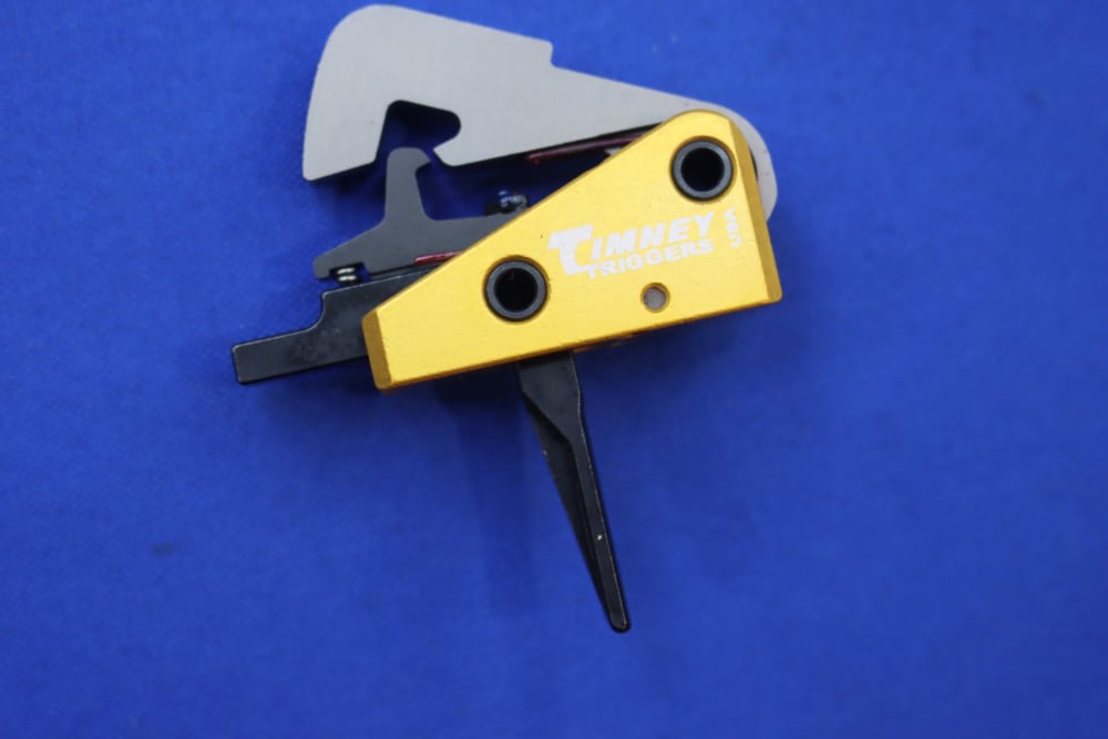 Timney AR15 Competition Trigger 3LB Flat Straight Blade Drop In NEW AR 556 -img-0