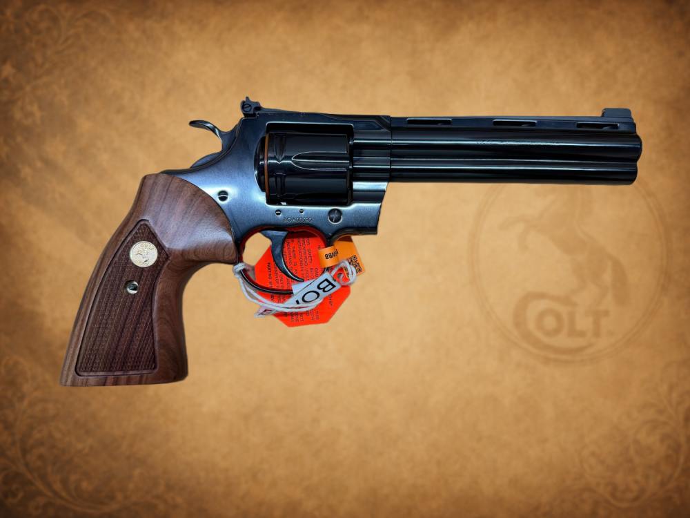 Colt BOA Revolver 6" 357 Mag Blued Python Series BOA-BP6WBB SN 590-img-10