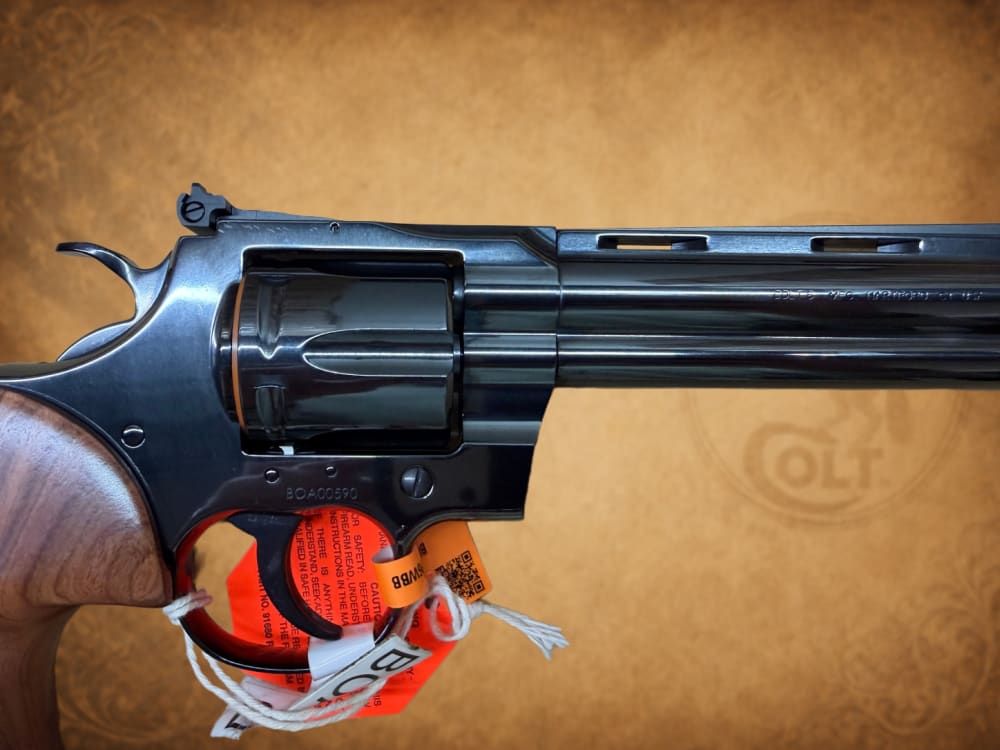 Colt BOA Revolver 6" 357 Mag Blued Python Series BOA-BP6WBB SN 590-img-13