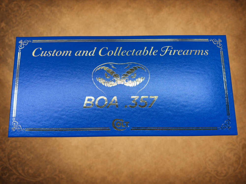 Colt BOA Revolver 6" 357 Mag Blued Python Series BOA-BP6WBB SN 590-img-18