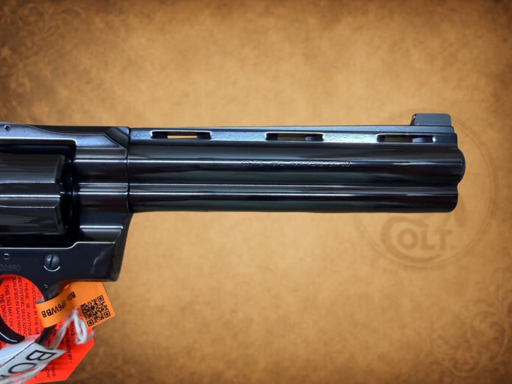 Colt BOA Revolver 6" 357 Mag Blued Python Series BOA-BP6WBB SN 590-img-12