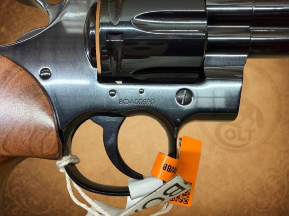 Colt BOA Revolver 6" 357 Mag Blued Python Series BOA-BP6WBB SN 590-img-2