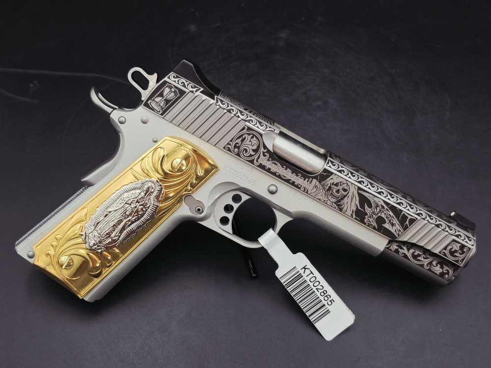 Engraved Heaven & Hell KIMBER 45acp 1911 LW Bundle DK Customs Penny Auction-img-7