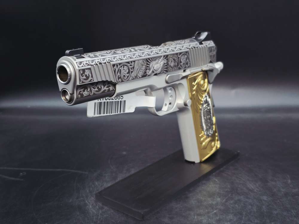Engraved Heaven & Hell KIMBER 45acp 1911 LW Bundle DK Customs Penny Auction-img-16