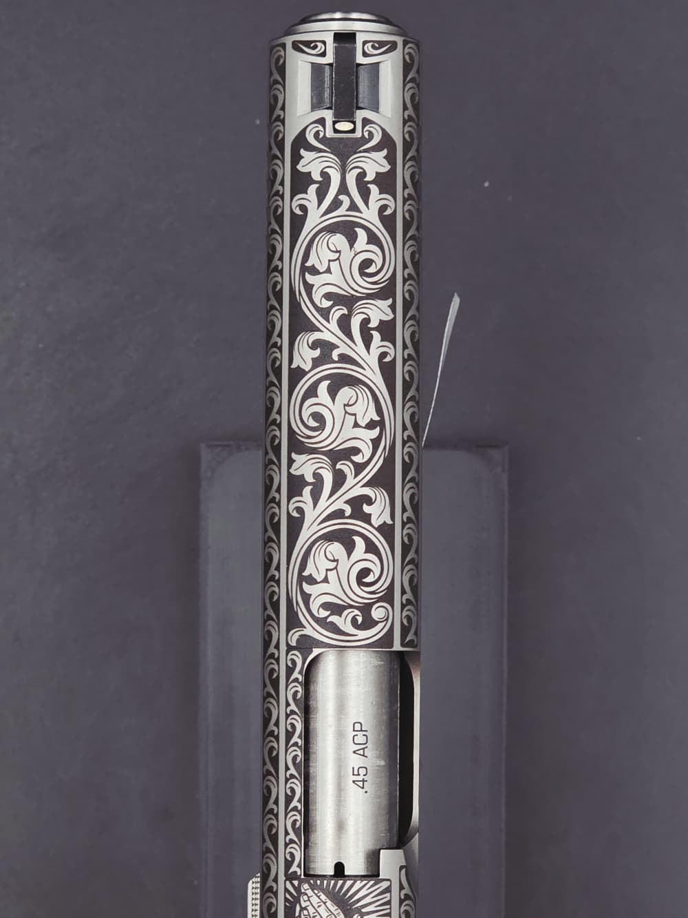 Engraved Heaven & Hell KIMBER 45acp 1911 LW Bundle DK Customs Penny Auction-img-14