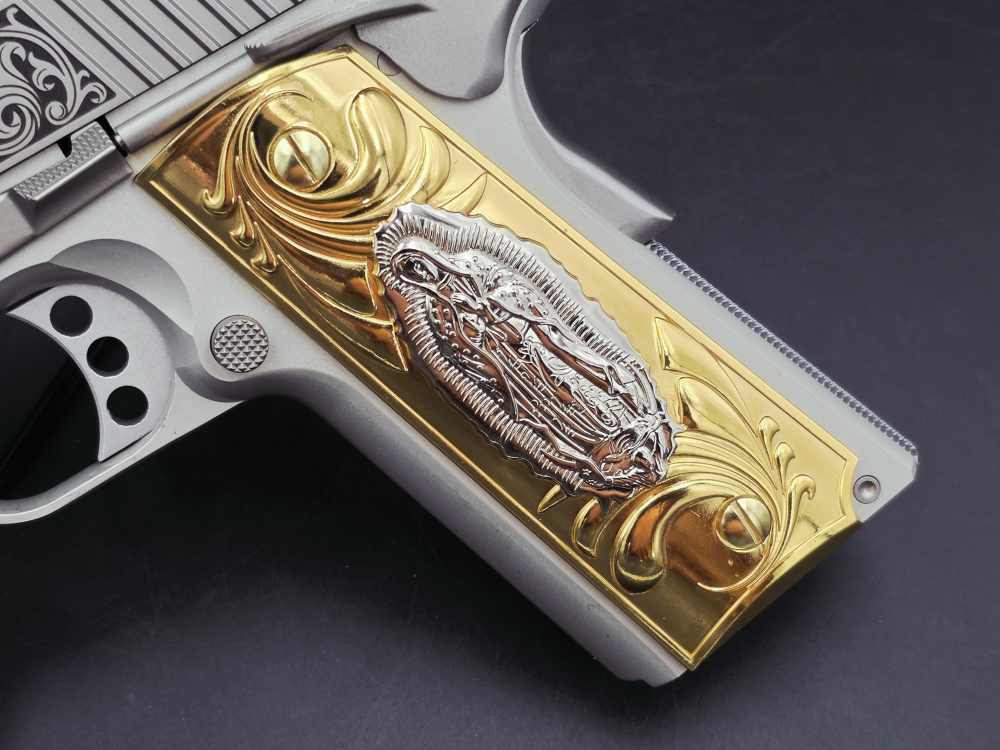 Engraved Heaven & Hell KIMBER 45acp 1911 LW Bundle DK Customs Penny Auction-img-3