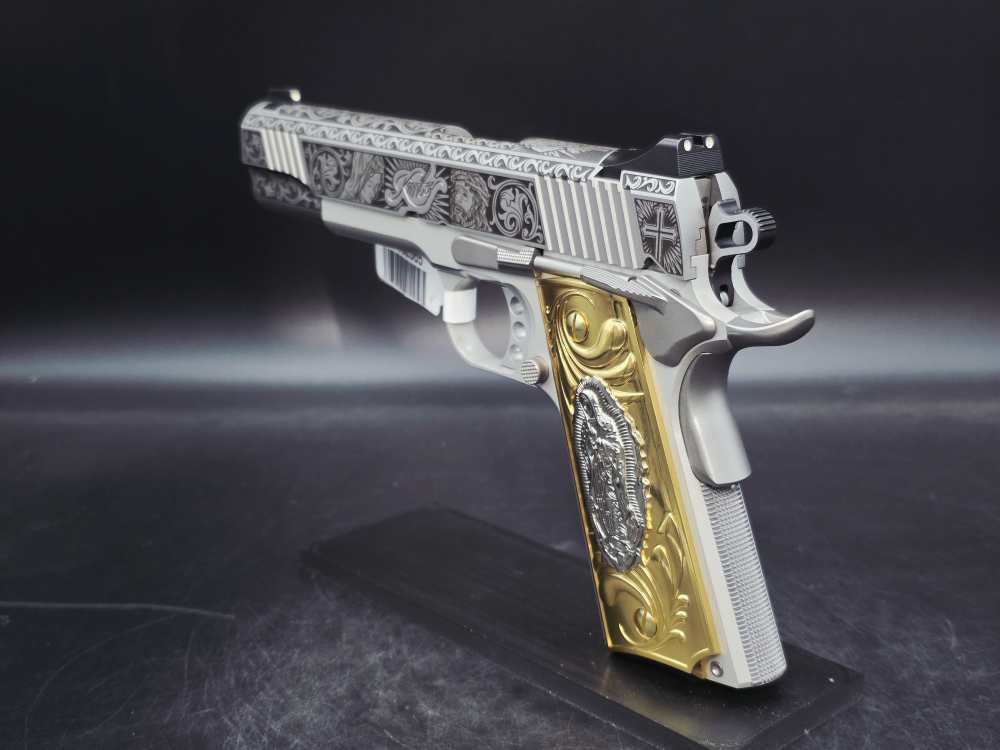 Engraved Heaven & Hell KIMBER 45acp 1911 LW Bundle DK Customs Penny Auction-img-20