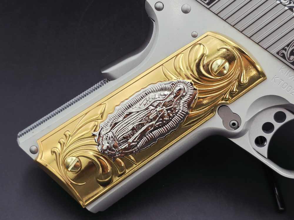 Engraved Heaven & Hell KIMBER 45acp 1911 LW Bundle DK Customs Penny Auction-img-8