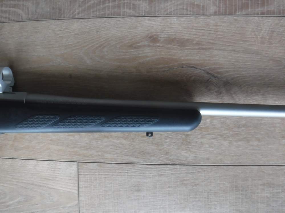 Like new  Tikka T3 stainless .243 Win.  with matching 1" rings, youth women-img-7