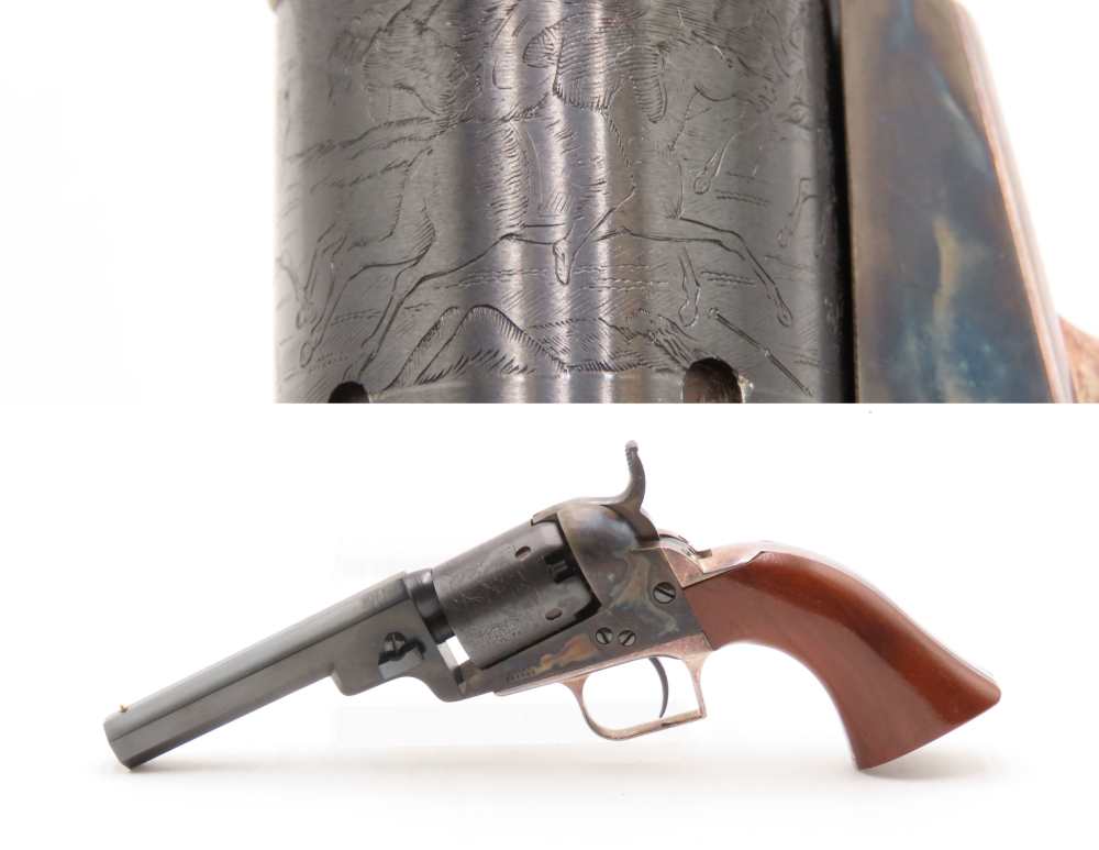 BOXED Antique COLT “Black Powder Series” BABY DRAGOON Percussion Revolver  -img-0