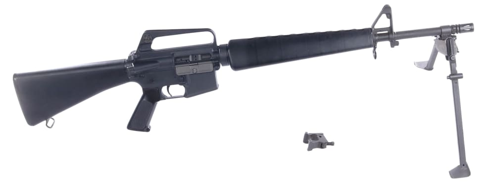 Colt Industries M16A1 HBAR 5.56 NATO 20" Transferable Machine Gun w/Bipod-img-0